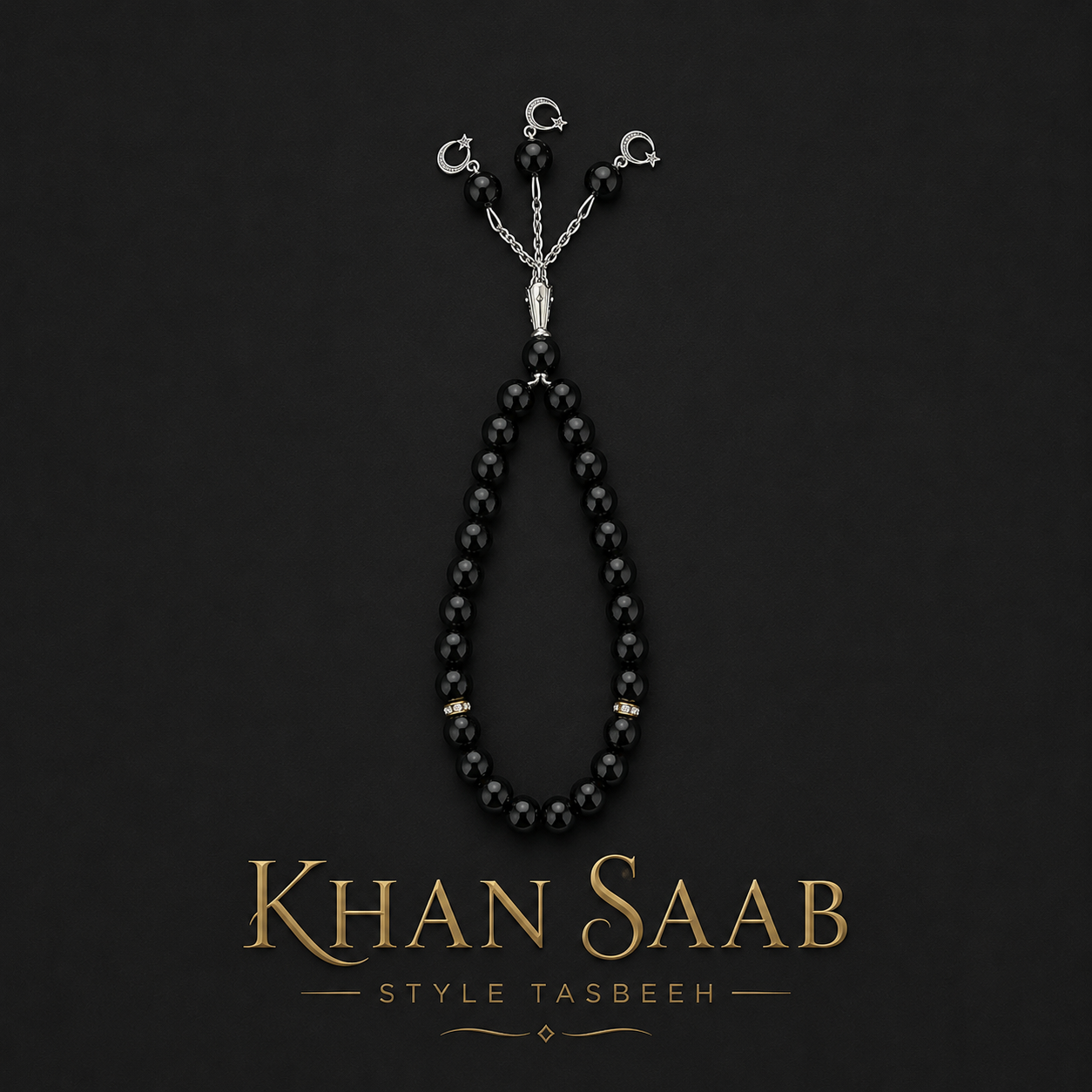 Khan Saab Style Tasbeehi ( 33 Beads)